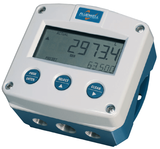 Fluidwell Batch Controller with One-Stage Control